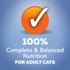 Una nutrición 100 % completa y equilibrada para gatos