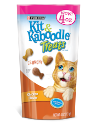 Kit & Kaboodle Crunchy Chicken Cat Treats