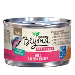 Beyond Grain Free Wild Salmon Recipe Paté Wet Cat Food