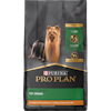 image of package change of the pro plan toy dog food