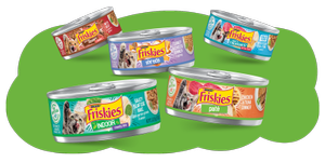 Friskies Wet Cat Food cans