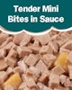 tender mini bites in sauce