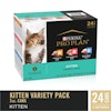 Pro Plan kitten variety pack 24 3oz cans 3 entrees