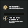 antioxidantes, aceite de pescado rico en omega 3