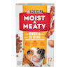 Alimento balanceado blando para perros Purina Moist & Meaty Levántate y Brilla, despertar con sabor a tocino y huevos