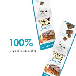 100% recyclable packaging