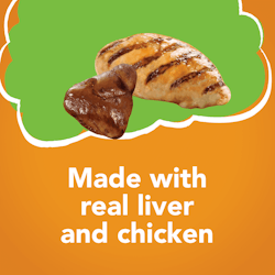 Made with real liver and chicken