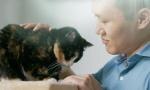 Owner and cat 