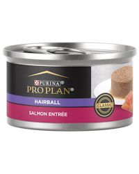 Purina Pro Plan Hairball Salmon Entrée Classic Wet Cat Food