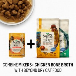 Beyond Mixers+ Immune Support Chicken Bone Broth for Cats