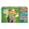 Paquete variado de 24 unidades de alimento húmedo para gatos Friskies Indoor | Purina