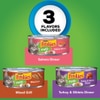 Paquete variado de 12 unidades de alimento húmedo para gatos Friskies paté