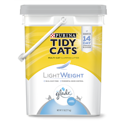 Tidy Cats Lightweight Clear Springs pail