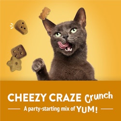 Cheezy Craze Crunch. A party-starting mix of yum!
