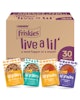 Friskies live a lil' meal-topper 30 count variety pack