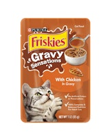 Friskies Gravy Sensations With Chicken In Gravy Wet Cat Food 