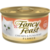 Purina Fancy Feast Wet Cat Food Flaked Chicken and Tuna Feast