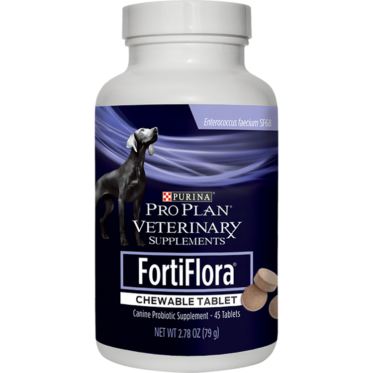 Purina Pro Plan Veterinary Supplements FortiFlora Canine Chewable Tablet Nutritional Supplement
