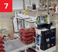 pet food safely stored in warehouse
