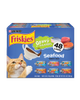 Friskies Gravy Pleasers Seafood Wet Cat Food 48 Ct Variety Pack