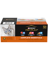Pro Plan Complete Essentials Tuna Entrée, Salmon & Rice Entrée, and Seafood Stew Entrée in Sauce Variety Pack