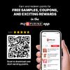 Earn and redeem points for free samples and more by downloading the myPurina app in the Apple App Store or Google Play store.
