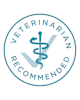 veterinarian recommended logo