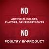 Sin colorantes, saborizantes ni conservantes artificiales