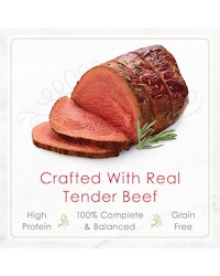 Crafted with real tender beef