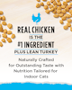 El ingrediente principal es la carne real de pollo, además de pavo magro. Elaborado de forma natural para obtener un sabor excepcional con una nutrición adaptada para gatos domésticos.