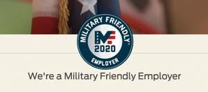 Military Friendly employer seal