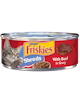 Alimento húmedo para gatos Friskies tiras con sabor a carne de res en salsa preparada con jugo de cocción