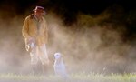 Mike Steward y su perro