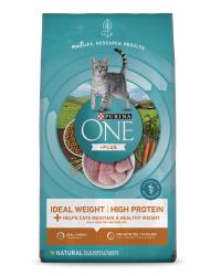 Alimento para gatos con pavo rico en proteínas para mantener un peso ideal Purina ONE