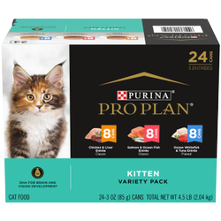 purina pro plan kitten wet cat food variety pack