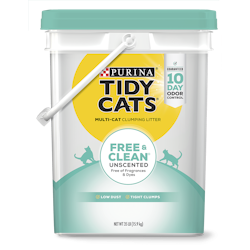 Tidy Cats Clumping Free and Clear pail