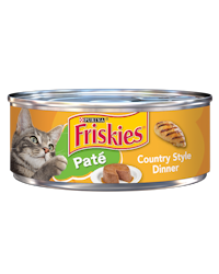 Friskies Paté Country Style Dinner Adult Wet Cat Food