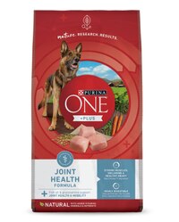 Alimento seco para perros que favorece la salud de las articulaciones Purina ONE® +Plus
