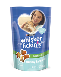 Whisker Lickin's Crunchy & Yummy Tuna Flavor