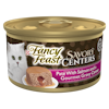 Fancy Feast Savory Centers Paté with Salmon and a Gourmet Gravy Center Wet Cat Food