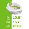 Tidy Cats Breeze Original Kit measurements 10.2 x 15.7 x 20.6