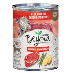 Alimento húmedo para perros Beyond, plato principal molido con receta de carne de res, papas y habichuelas