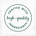 Crafted with real high-quality ingredients