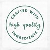 Crafted with real high-quality ingredients