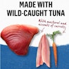 Made with wild-caught tuna