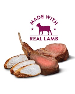 Made with real lamb