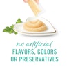 No artificial flavors, colors or preservatives