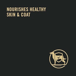 Nourishes healthy skin & coat.
