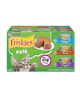 Alimento húmedo para gatos Friskies Paté en paquete variado de 24 unidades