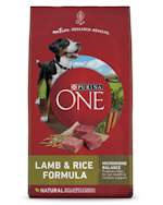 Purina one lamb and rice formula